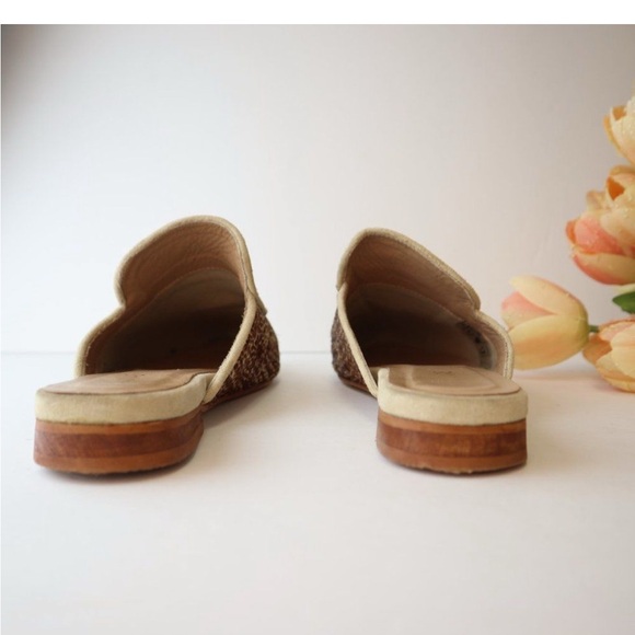 Kaanas Sardinia Mules Haircalf Leopard Print Slip On Loafers Size 9 - Picture 4 of 6